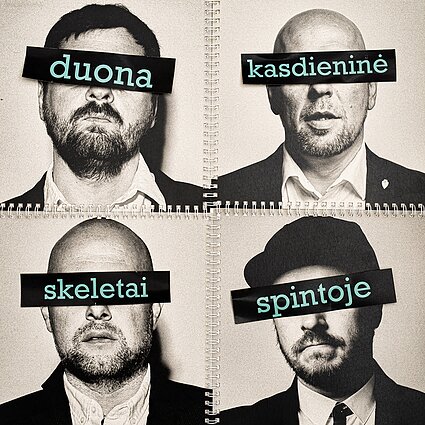 „G&G Sindikato“ albumo „Duona Kasdieninė / Skeletai Spintoje“ viršelis „G&G Sindikato“ albumo „Duona Kasdieninė / Skeletai Spintoje“ viršelis