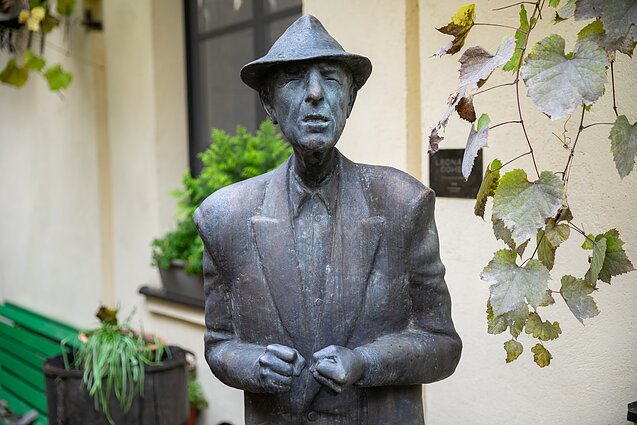 Leonardo Coheno skulptūra Vilniuje Leonardo Coheno skulptūra Vilniuje
