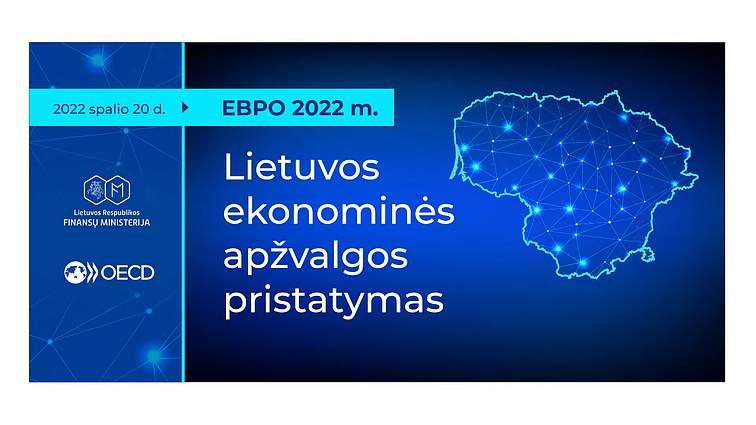 EBPO 2022 m. Lietuvos ekonominės apžvalgos pristatymo renginys