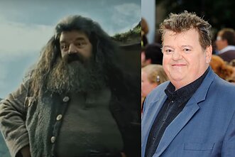 Robbie Coltrane`as ir jo kurtas personažas Hagridas