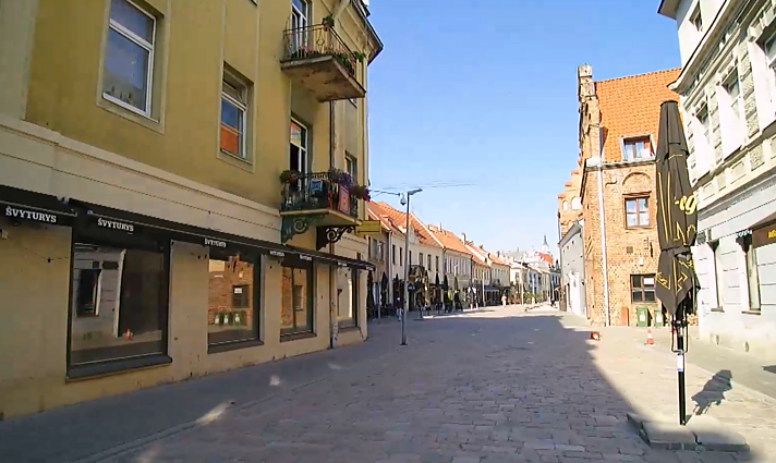 Jūsų nuomonė . Kauno senamiesčio grindinys – čiuožykla?