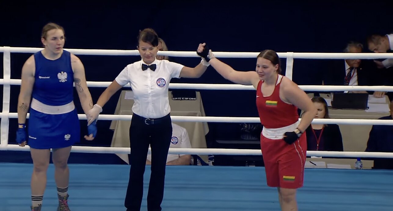 Gabrielė Stonkutė tapo Europos čempione Gabrielė Stonkutė tapo Europos čempione