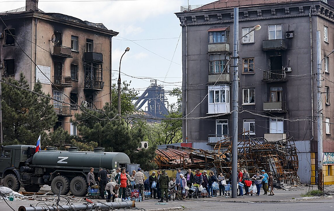 Žinios. Nors kovos fronte tęsiasi, Ukrainoje sužeistųjų srautai aprimo