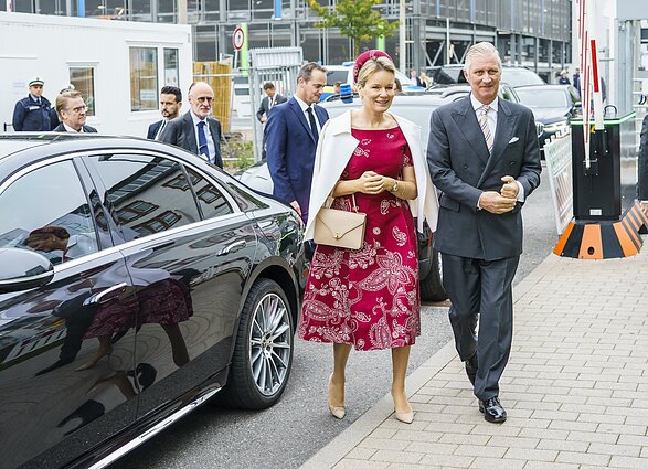 Belgų karalius Pilypas ir karalienė Matilda