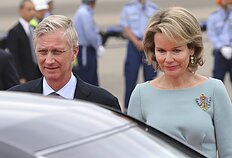 Belgų karalius Pilypas ir karalienė Matilda