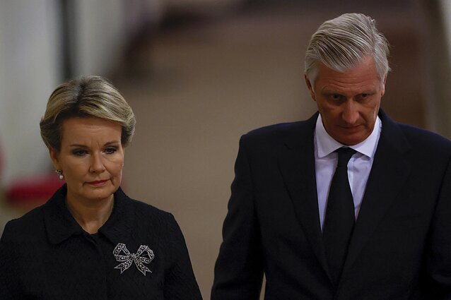 Belgų karalius Pilypas ir karalienė Matilda