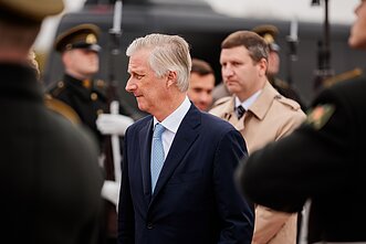 Į Lietuvą atvyko belgų karalius Pilypas ir karalienė Matilda