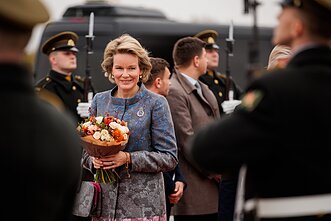 Į Lietuvą atvyko belgų karalius Pilypas ir karalienė Matilda