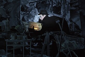 Scena iš spektaklio „Dorianas“