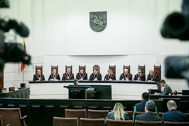 KT pirmininkė Jočienė: deja, dauguma žmonių vis dar nežino, kaip veikia Konstitucija