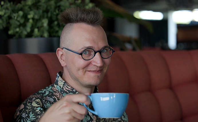 Išpažinimai. Rašytojas Tomas Dirgėla: prireikė virš metų, kad kalbėdamas rimta tema išmokčiau jos nenuleisti juokais