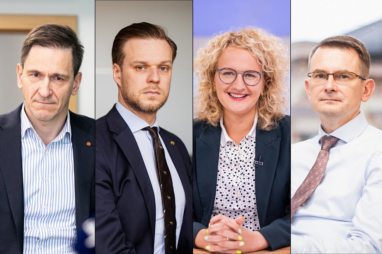 D. Kreivys, G. Landsbergis, A. Armonaitė, A. Dulkys D. Kreivys, G. Landsbergis, A. Armonaitė, A. Dulkys