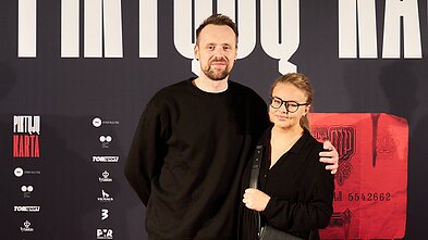 Kompozitorius Vytautas Bikus su žmona Gintare