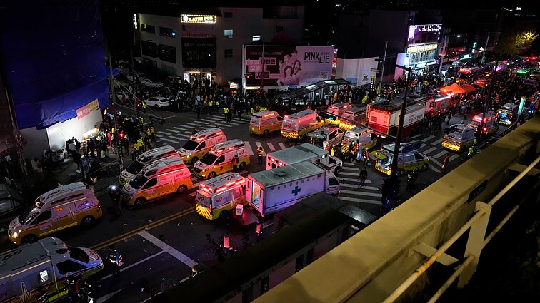 Panorama. Seule per Helovino vakarėlio spūstį žuvo mažiausiai 59 žmonės (su vert. į gestų k.)