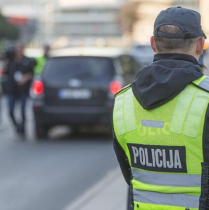 Santara. Audycja w języku polskim. Wzmożona kontrola ruchu na drogach Litwy