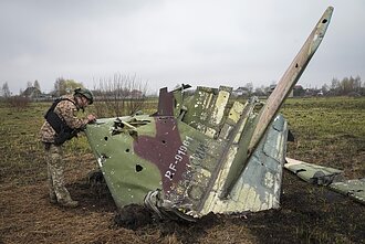 Ukrainoje numušti Rusijos kariniai lėktuvai