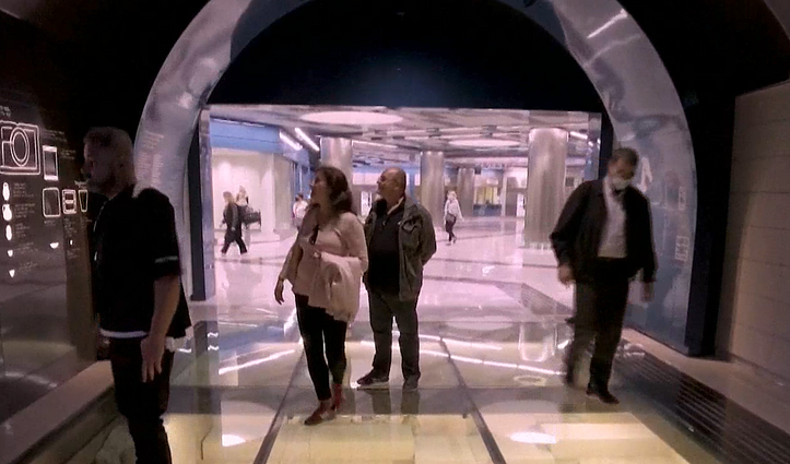 Kai istorijos reliktai – kiekviename žingsnyje: Pirėjo gyventojai archeologinius eksponatus gali apžiūrėti metro požemyje