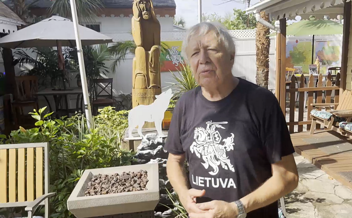 Stilizuoto lietuviško Vyčio autorius: šaunu, kad Lietuva tampa technologijų šalimi, bet pagrindo pamiršti negalima