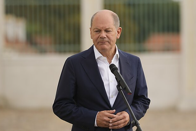 Vokietijos kanclerio vizitas Kinijoje: partneriai nutaikė kritikos strėles