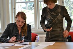 Tamara Zaiceva (kairėje), Jurgita Vanagė Tamara Zaiceva (kairėje), Jurgita Vanagė