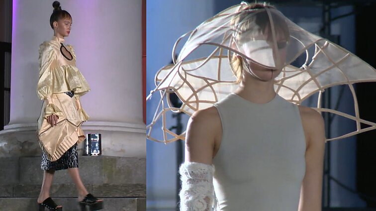 Vilniaus rotušės laptai pavirto originaliu podiumu: kūrėjai atskleidė, kaip gimsta tvari mada.