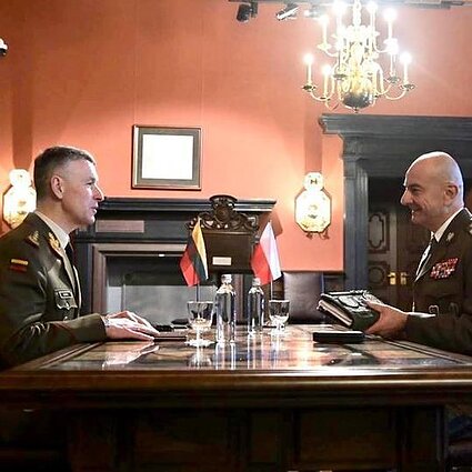 Santara. Audycja w języku polskim. Polsko-litewska współpraca wojskowa jest przykładem dla innych