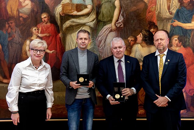 Sekmadienį įteikti Chodkevičiaus Aukso medaliai