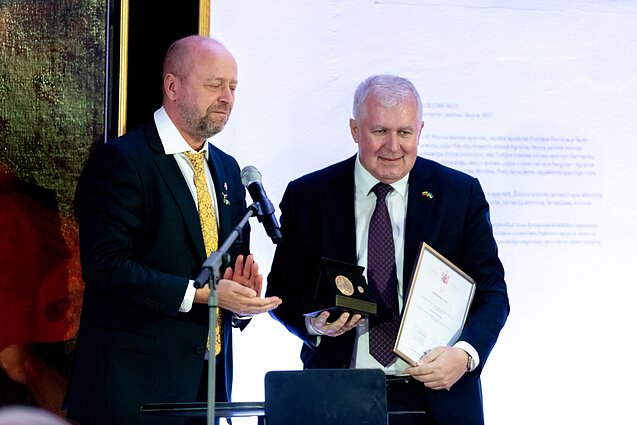 Sekmadienį įteikti Chodkevičiaus Aukso medaliai