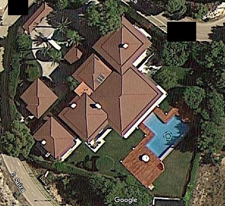 The villa in Spain.