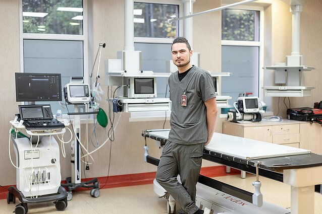 Skubiosios medicinos gydytojas Mantvydas Krikštaponis