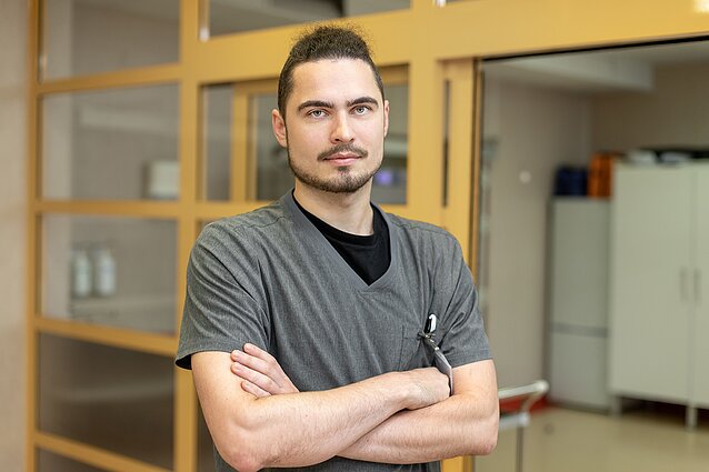Skubiosios medicinos gydytojas Mantvydas Krikštaponis