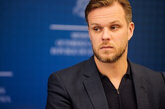 Lithuanian Foreign Minister Gabrielius Landsbergis