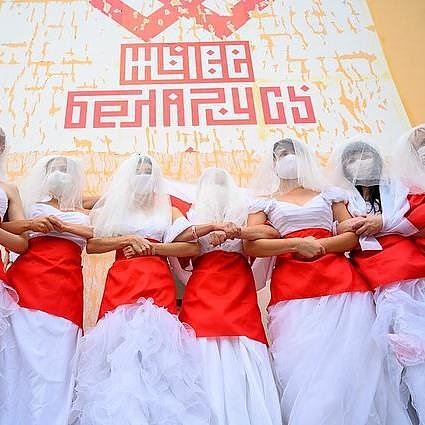 Новости на русском языке. МВД Беларуси признало нацистской символикой лозунг "Жыве Беларусь"