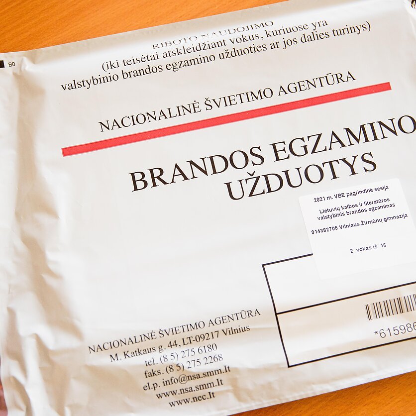 J. Stacevičiaus / LRT nuotr., Zadania egzaminacyjne