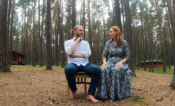 Girioje daugiau laiko nei namuose praleidžianti šeima: šiuolaikiniams vaikams gamta yra gąsdinanti