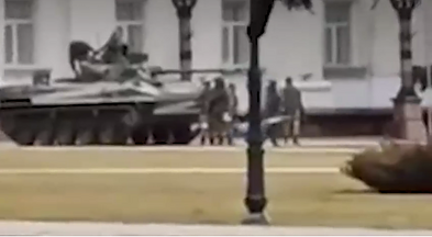 Chersono gyventojai teigia, kad ukrainiečių kariai jau pasiekė miestą