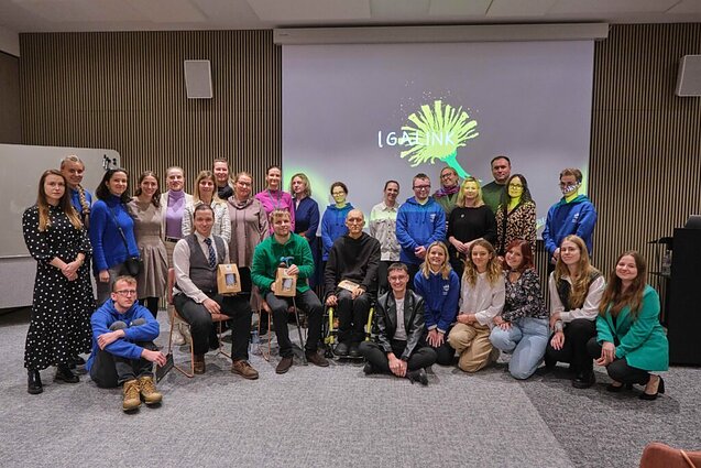 Kampanijos „Įgalink“ baigiamojo renginio akimirkos