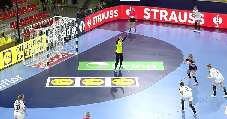 Europos moterų rankinio čempionatas. Nyderlandai – Vokietija