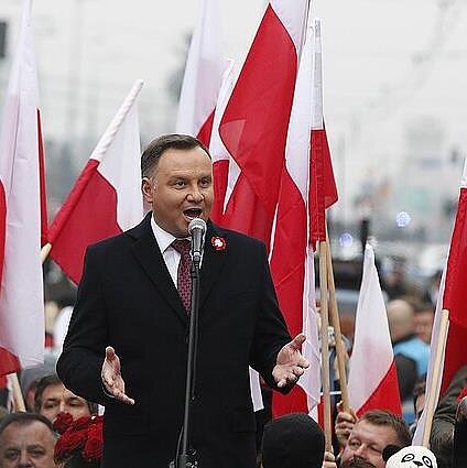 Prezydent Polski Andrzej Duda