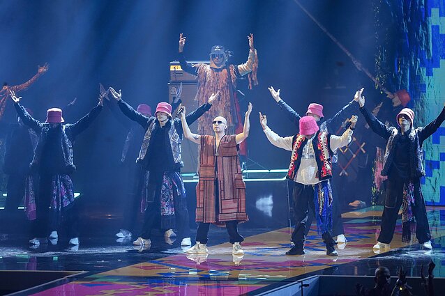 „Kalush Orchestra“ MTV EMA ceremonijoje