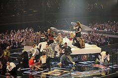 Gayle MTV EMA ceremonijoje