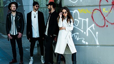 Justė Kraujelytė su grupe