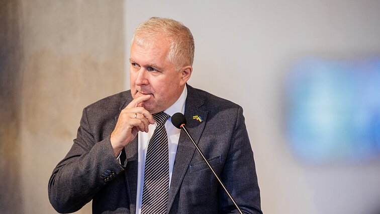 Dienos tema. Anušauskas apie Vokietijos brigadą Lietuvoje: kol kas kalbų daugiau nei darbų