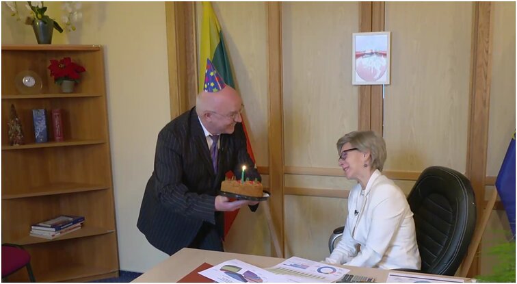 Dviračio žinios. Kubilius Šimonytei: sveikinu su naujais skaičiukais asmeniniame kalendoriuje!