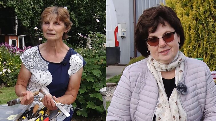 Gyventi kaime gera. Kopūstus raugianti Juškų šeima bei skulptūras iš medžio drožinėjanti Teresė