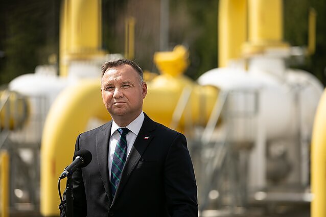 Lenkijos reakcija į raketos sprogimą: anot šalies prezidento, greičiausiai tai buvo atsitiktinis įvykis