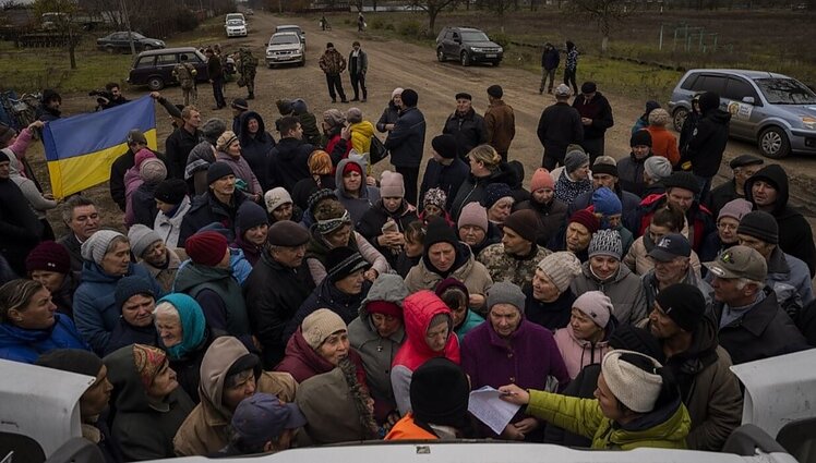 Panorama. Chersone – nauji rusų žiaurumų įrodymai: rasti kankinimų kambariai, kuriuose buvo kalinami žmonės