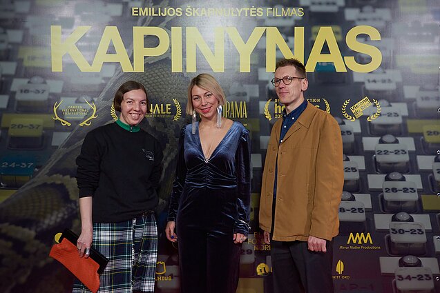 Emilijos Škarnulytės filmo „Kapinynas“ premjera