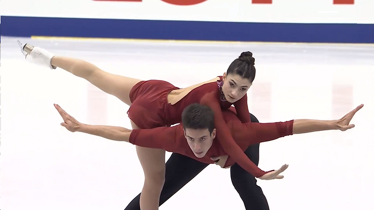 Pasaulio dailiojo čiuožimo Japonijos „Didysis prizas“. Poros. Trumpoji programa
