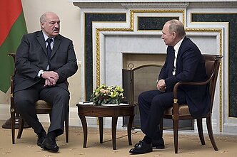 Александр Лукашенко и Владимир Путин Александр Лукашенко и Владимир Путин